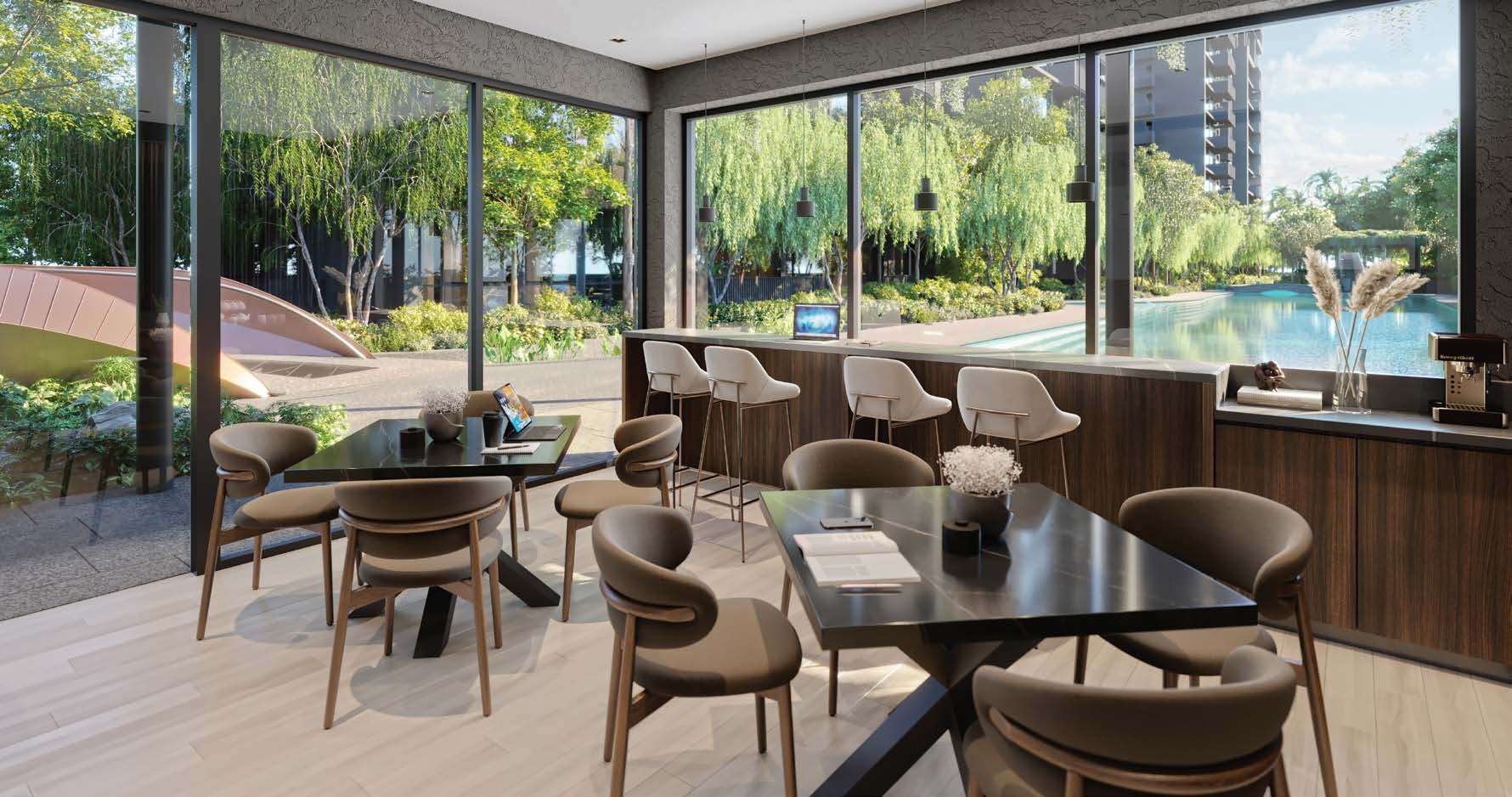 Sky Club dining pavilion
